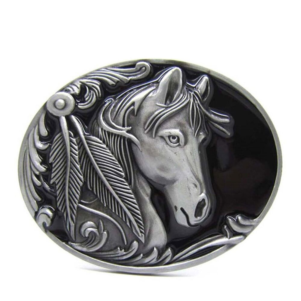 6623 Western Horse Belt Buckles │Texas Cowboy Cowgirls Christmas Halloween